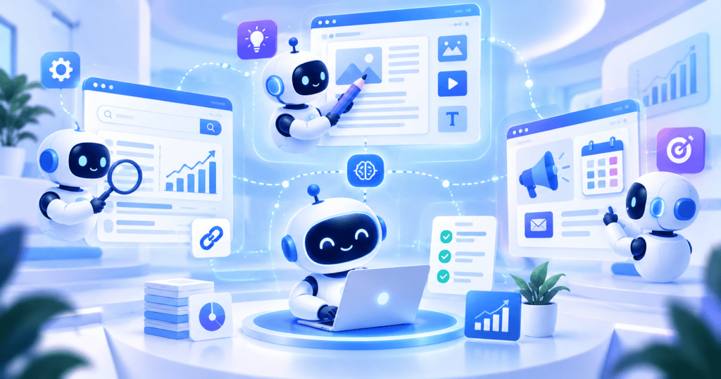 AI agents for marketing transforming SEO and content strategy