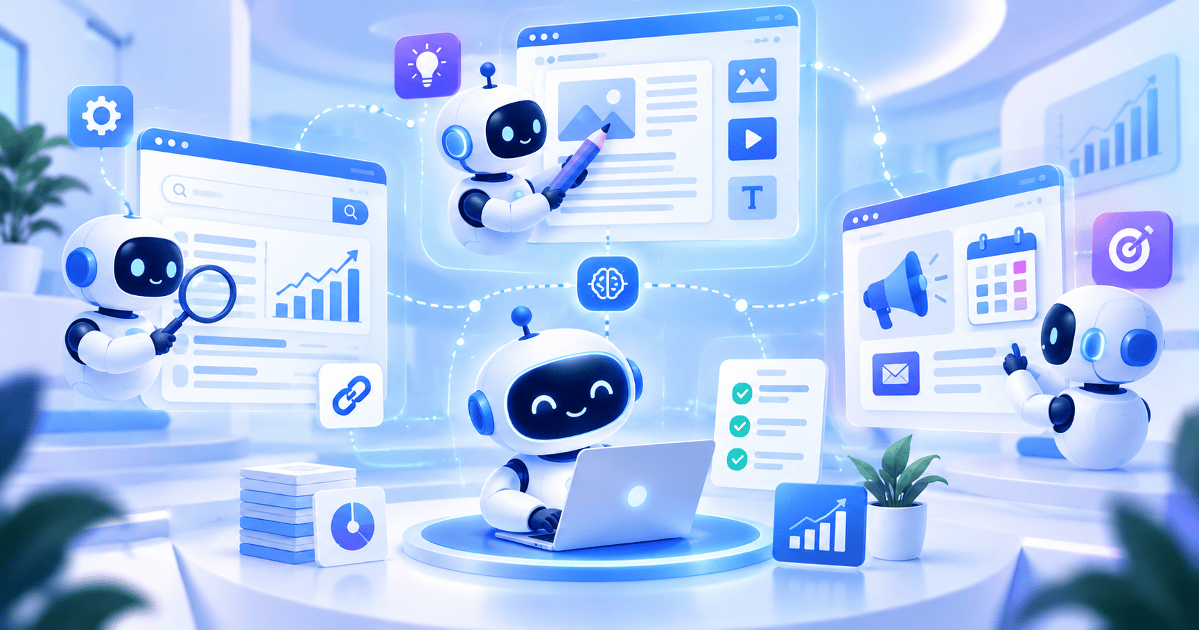 AI agents for marketing transforming SEO and content strategy
